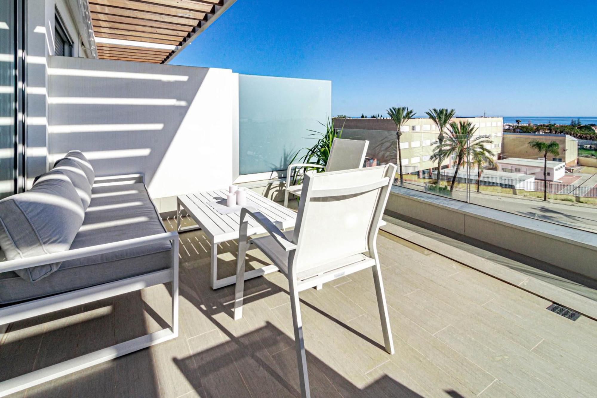 Lm322b- Newly Built With Sea Views Lägenhet Estepona